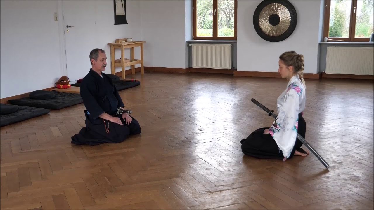 Seitei Iaido Kata Mae reality check deutsch