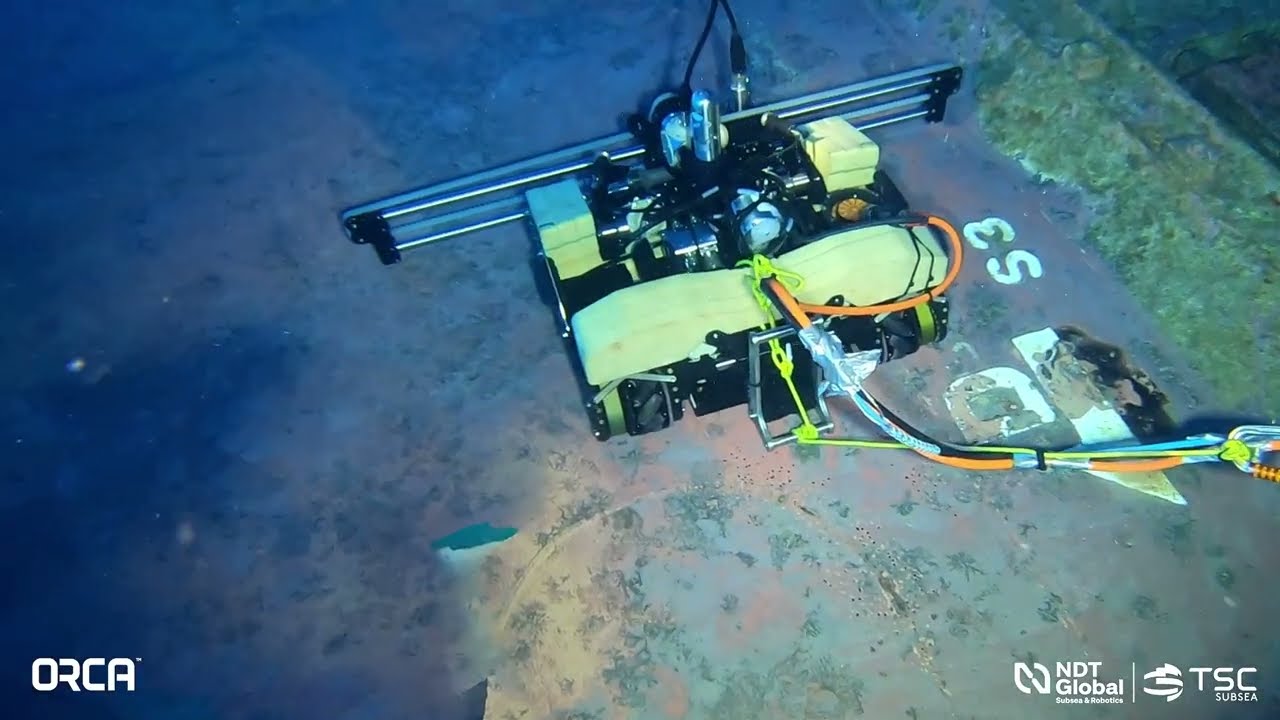 ORCA Hull Inspection Robotic Crawler