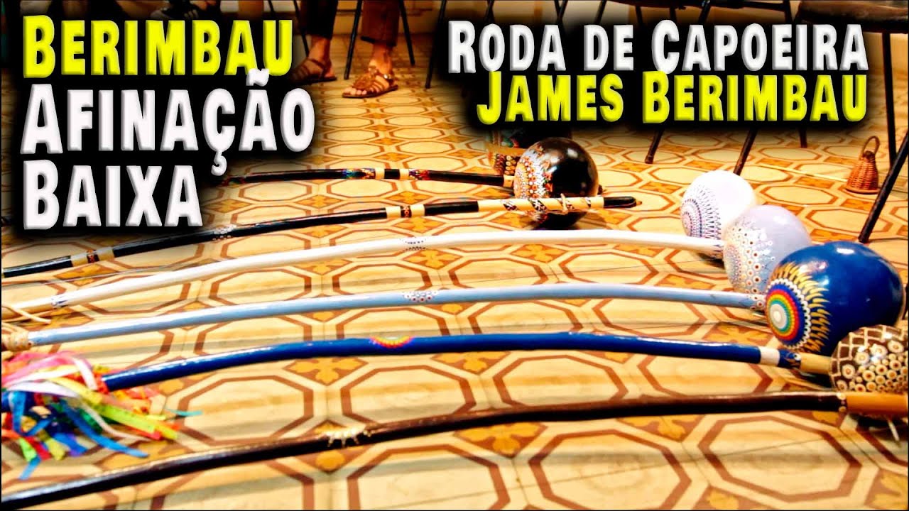 Roda de Capoeira do I Evento Angoleiros do Interior em SBC / SP do Treinel James Berimbau