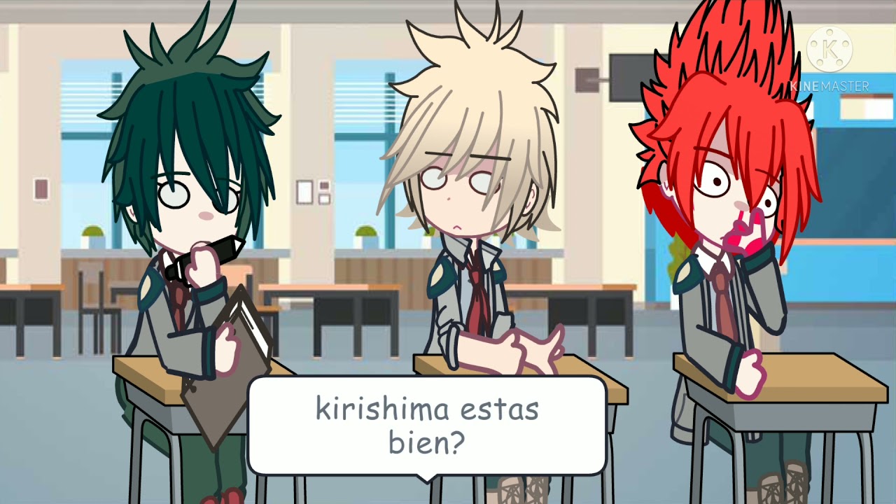 el pequeño problema de kirishina//Kiribaku🧡❤.