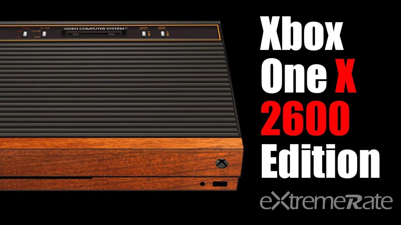 How to Apply eXtremeRate XBOX ONE X Skin Decal ATARI 2600 EDITION
