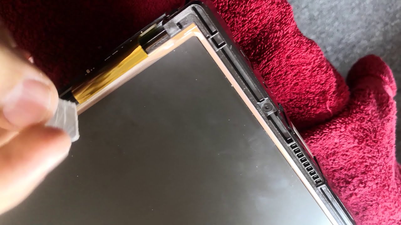 uncoating Monitor - Anti glare removal, Dell  U2711 (Matt to Glossy)