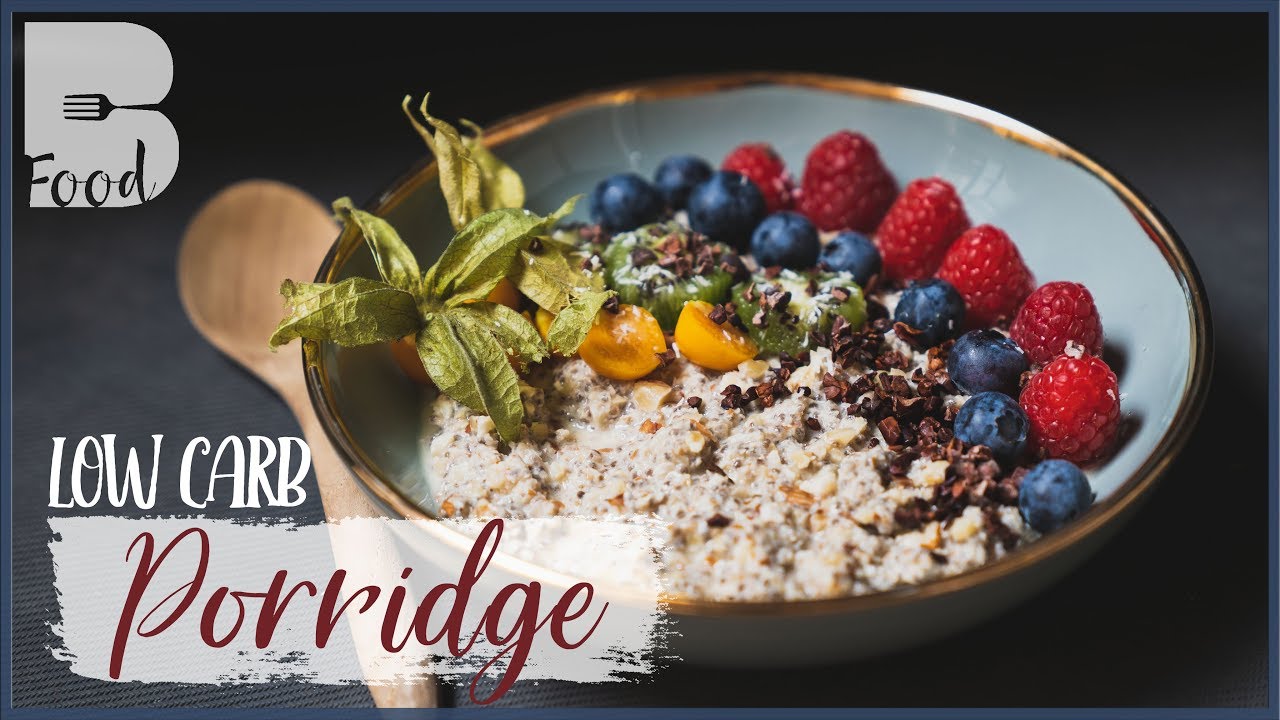 Low Carb PORRIDGE - Schnelles Frühstück auch zum MITNEHMEN