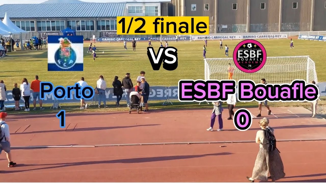 1/2 FINALE Tournoi International CONGALSA en Espagne Porto FC vs ESBF bouafle Academie 1-0(Gén. U10)