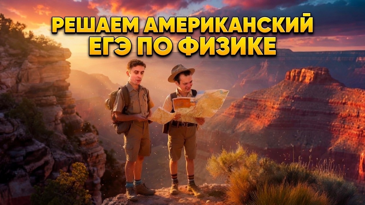 Решаем американский ЕГЭ по физике