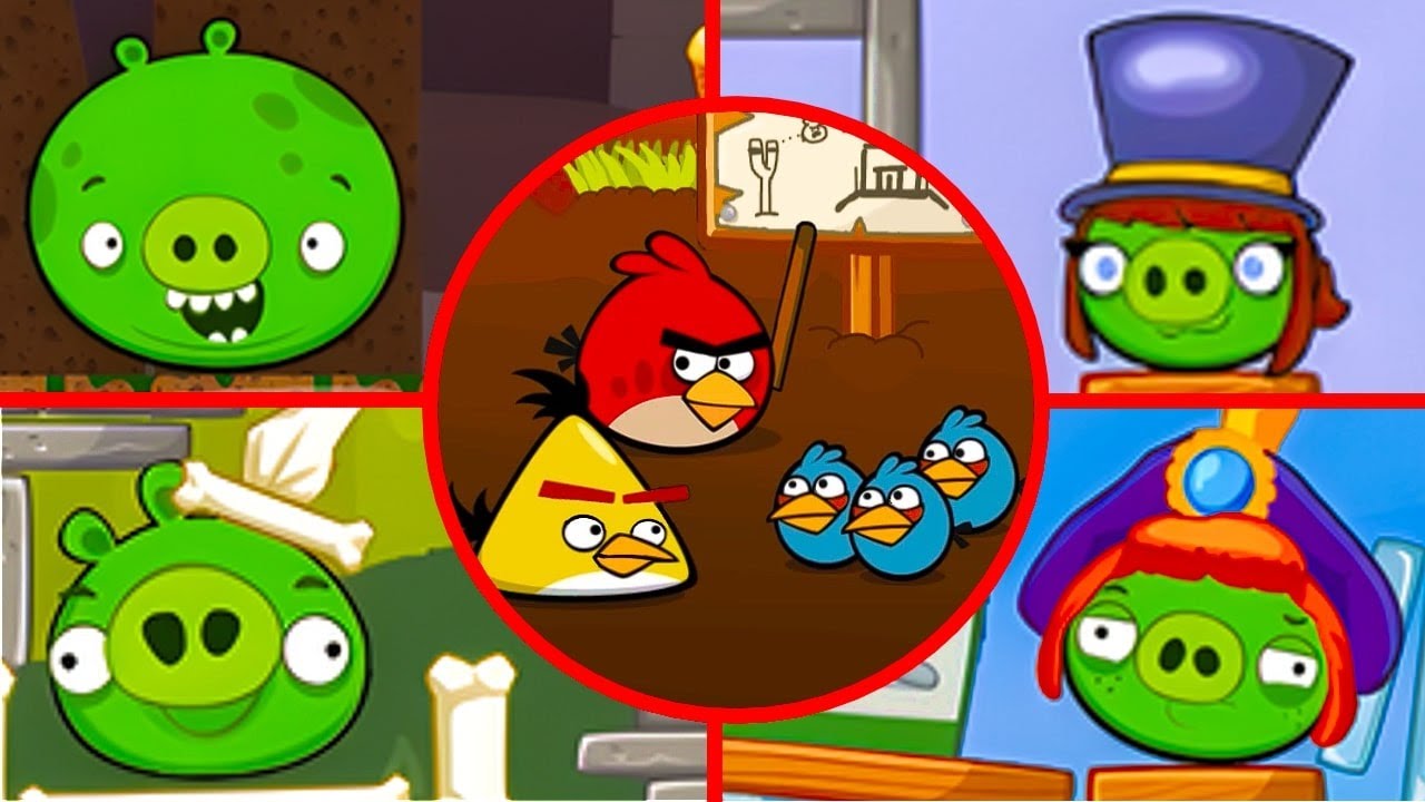 Angry Birds Project R (2.3.0) - All Bosses (Boss Fight)