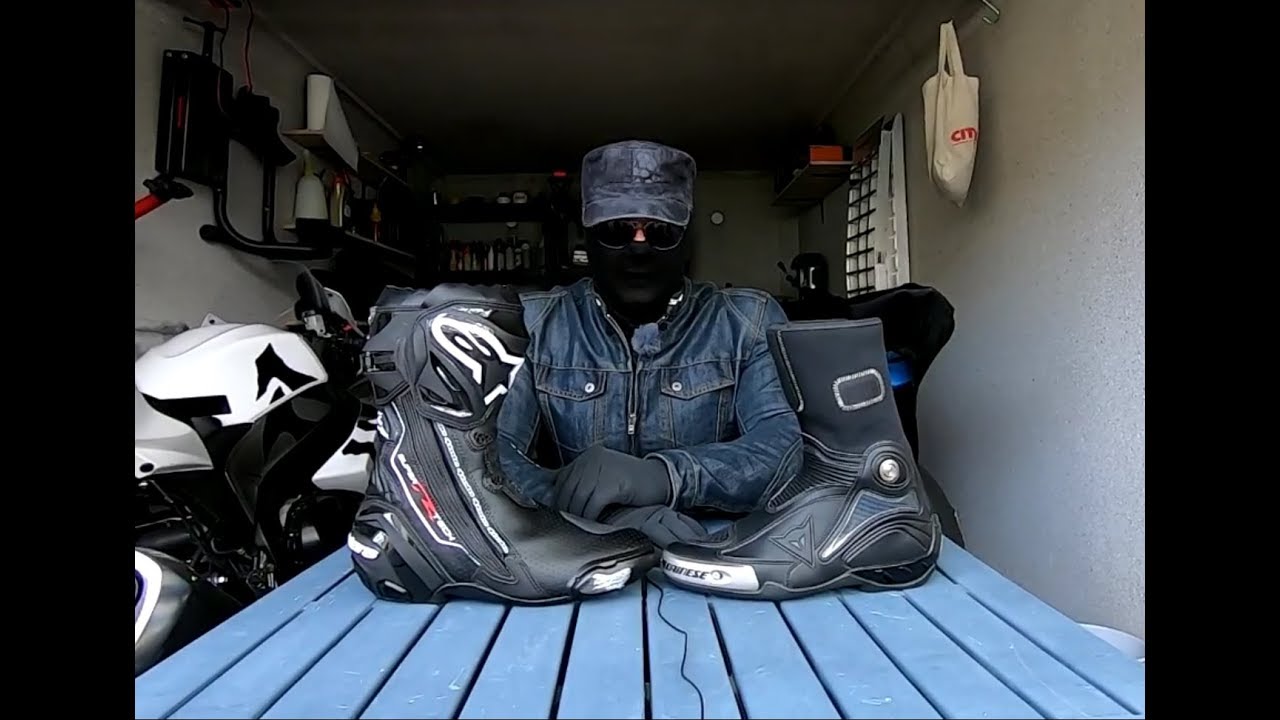11. Мотоэкип. Сапоги для Трека. Alpinestars Supertech-R или Dainese Axial-Pro/In.