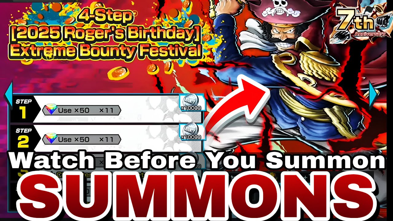 Only 2000 Rds For Ex Dark Roger Summons(Worth It?) In One Piece Bounty Rush...