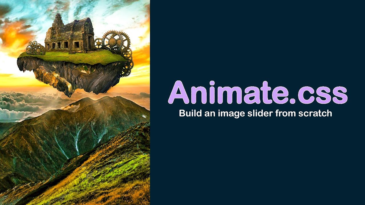 Animate.css Tutorial - Building a Image Slider with jQuery