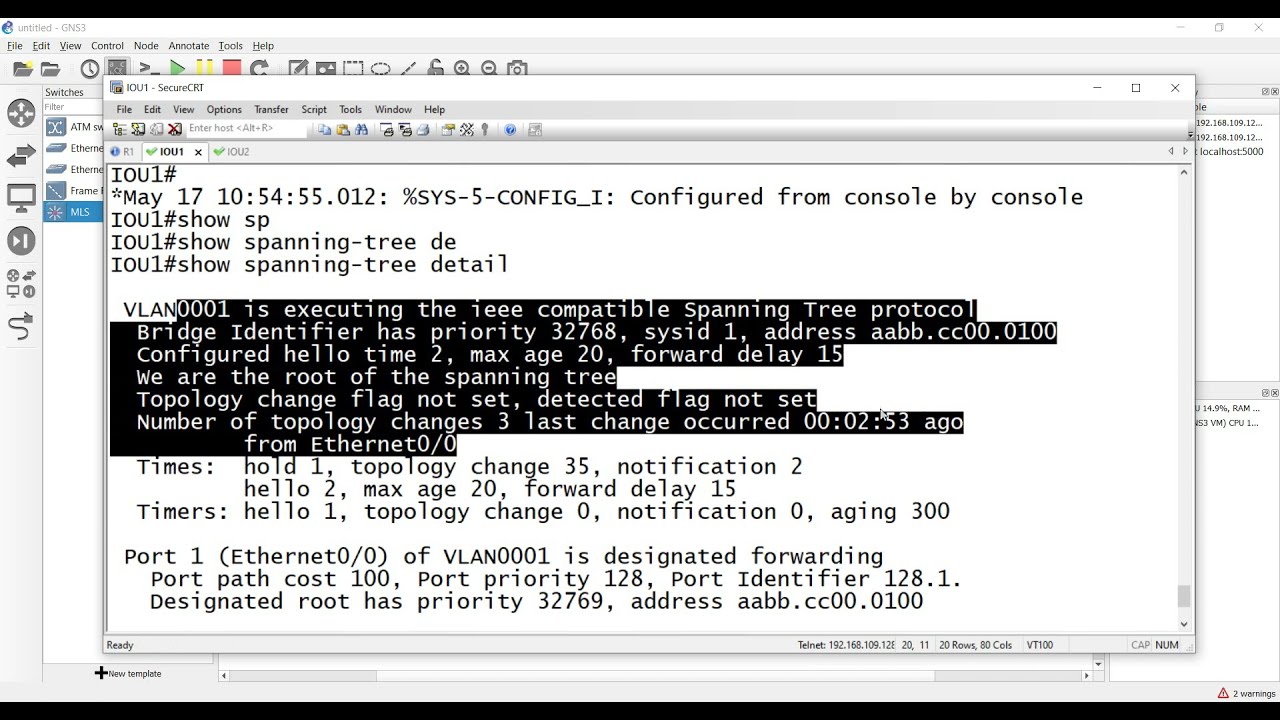 11- CCNP ENCOR 350-401 | STP Optimization (PortFast)
