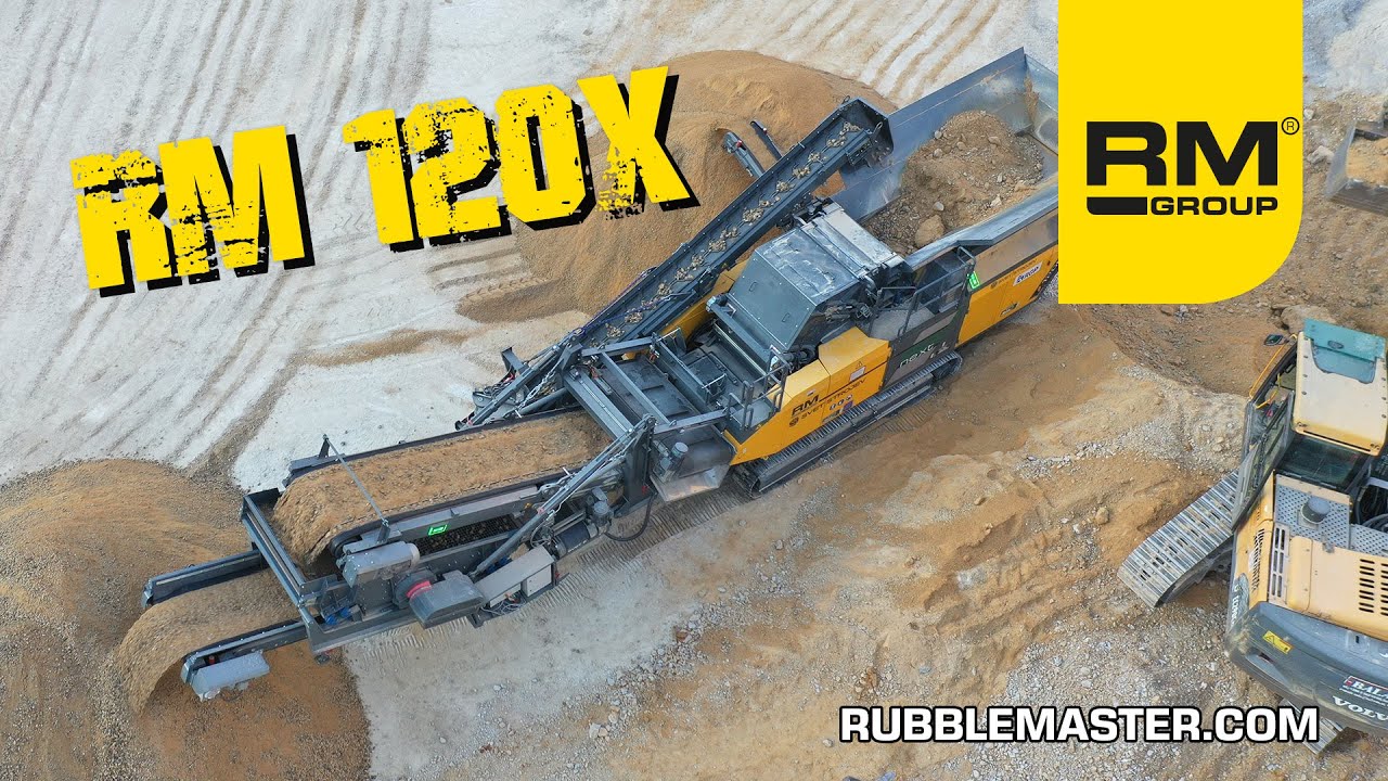 RM 120X | SIMPLY CLEVER compact mobile crusher