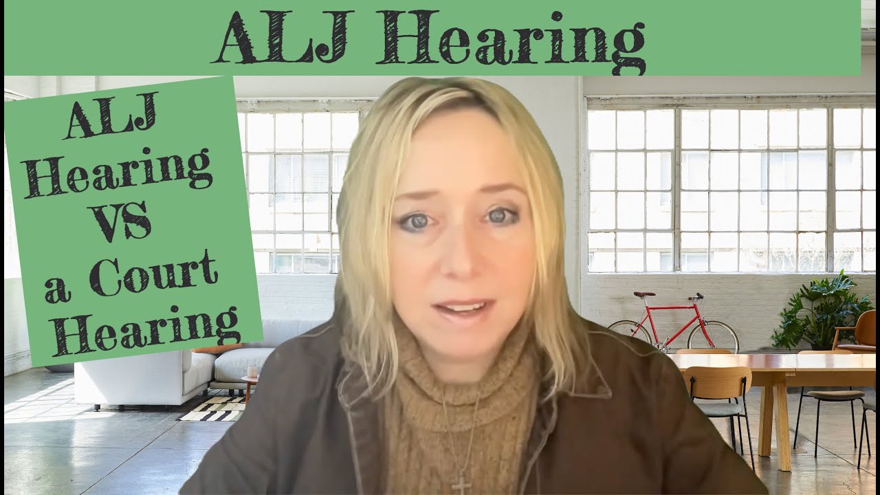 ALJ Hearing VS a Court Hearing - SAME?  OR DIFFERENT?