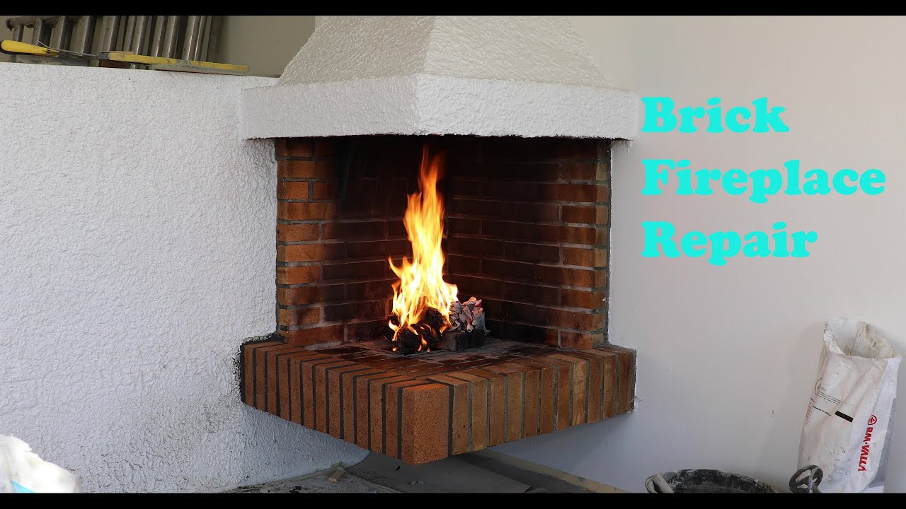 Brick Fireplace Repair