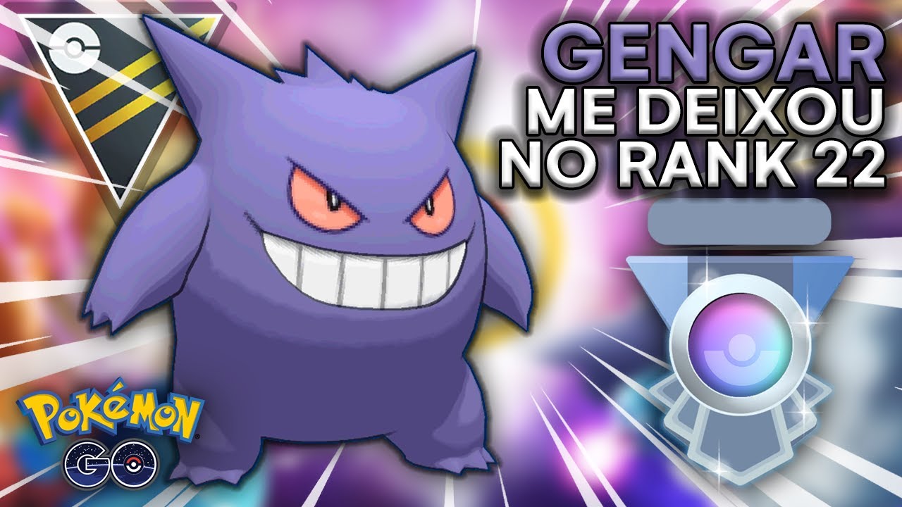 CHEGUEI AO RANK 22 (VETERANO) USANDO GENGAR NA ULTRA PREMIERE