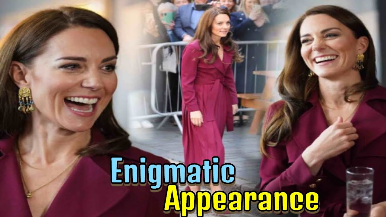 Prince William's wife Kate Middleton&rsquo;s public appearance with mysterious look