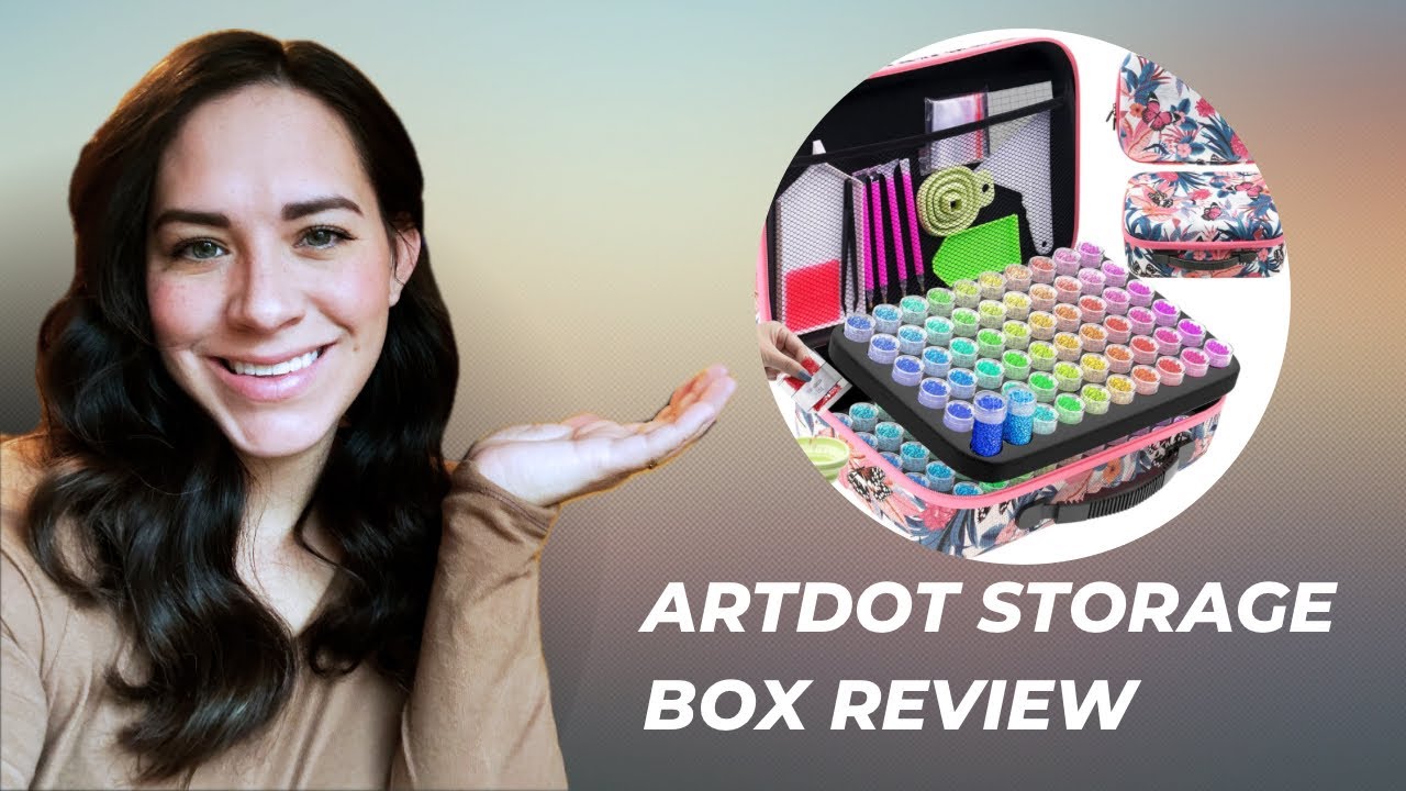 Review of Amazon&rsquo;s Artdot Storage Bag for Diamond Painting and Bead Storage