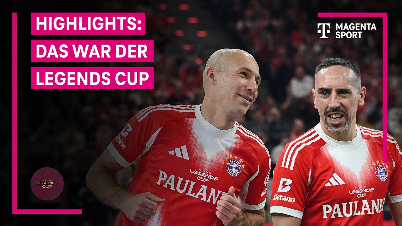 Robbery zaubern im SAP Garden! | Legends Cup | MAGENTA SPORT
