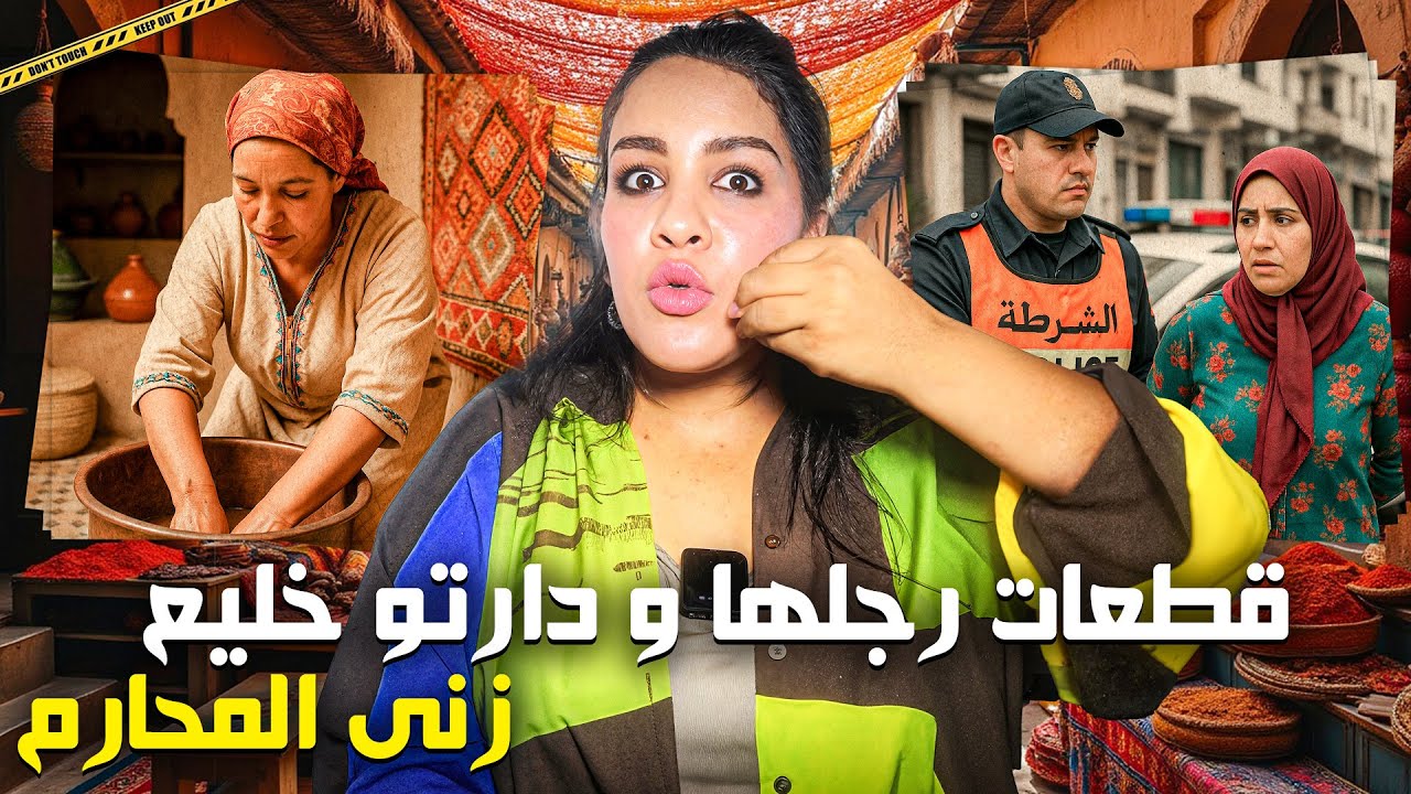 قضية🇲🇦حمقات الشرطة شكون د/بح الزوج ودارو قديد ياربي السلامة شنو السبب واش خيانة زوجيةولا زنى المحارم