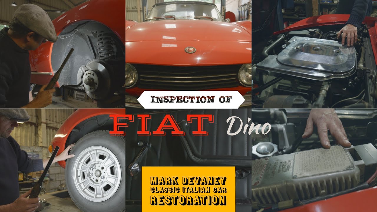 FIAT Dino restoration part.1 - The inspection.