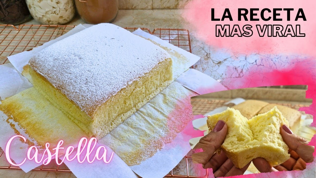 Тайваньский бисквит CASTELLA / KASUTERA - ПОЛИВЫЙ, КАК ОБЛАКО - ТАЙ ВО РТУ