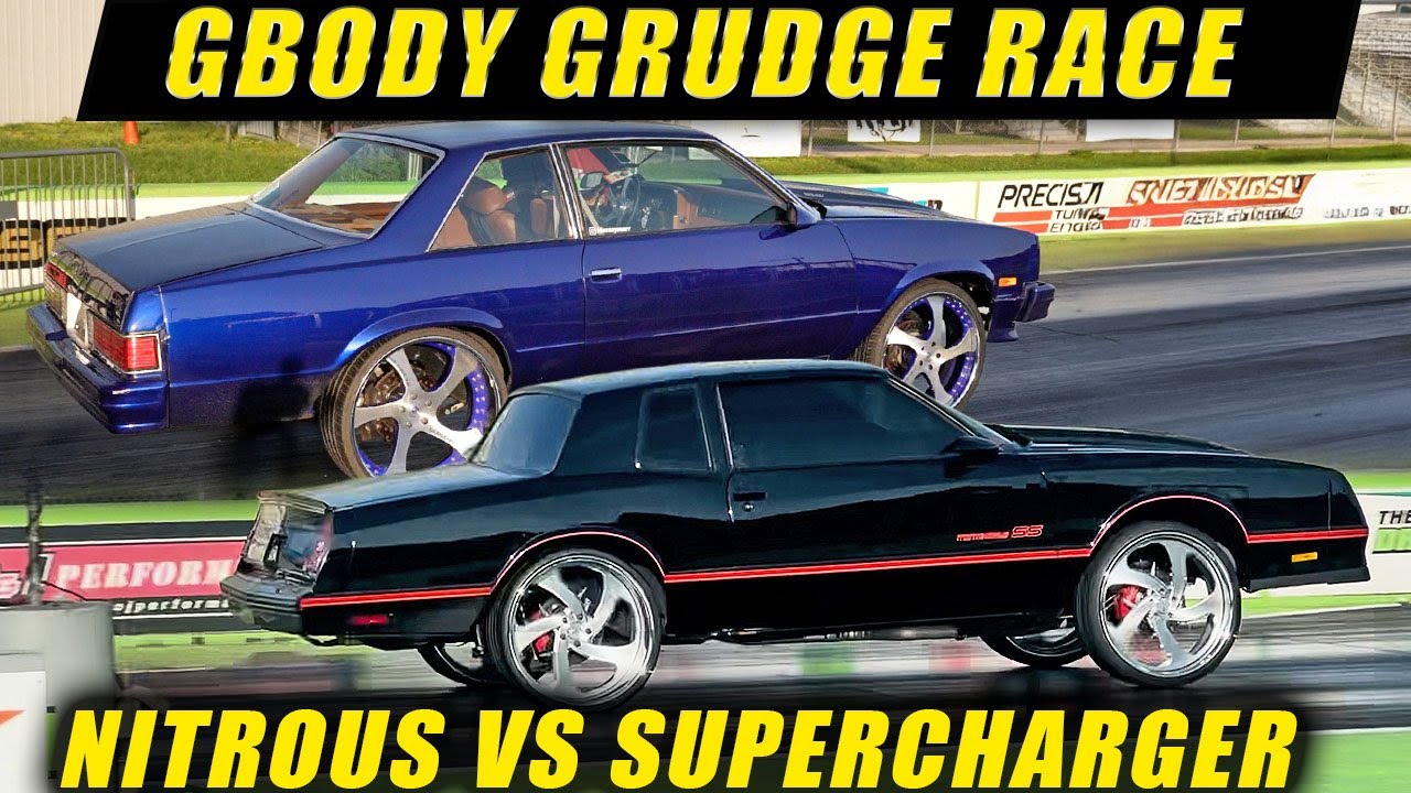 FLORIDA VS OKLAHOMA GBODY GRUDGE RACE ! SHADOW Supercharged Monte Carlo VS SIDE CHICK Nitrou Malibu