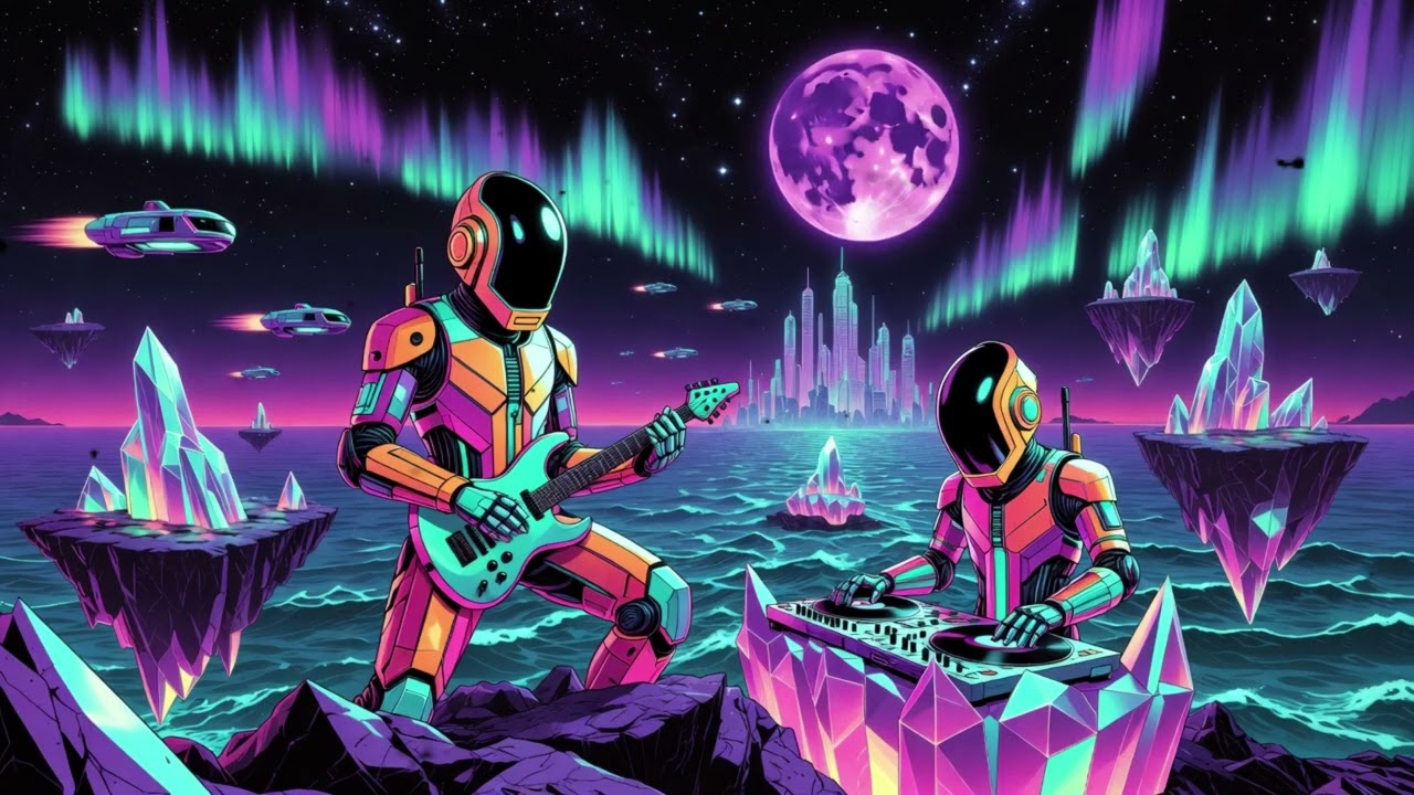 Space Funk Odyssey 🌌 | Retro Cosmic Groove Session