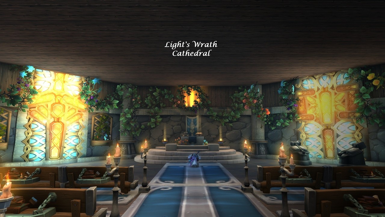 Light's Wrath Cathedral - WoW Housing