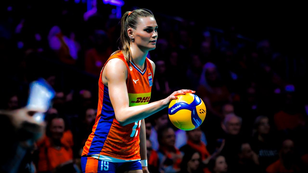 Nika Daalderop - Beautiful and Dangerous Volleyball Spiker | World Championship 2022 (HD)