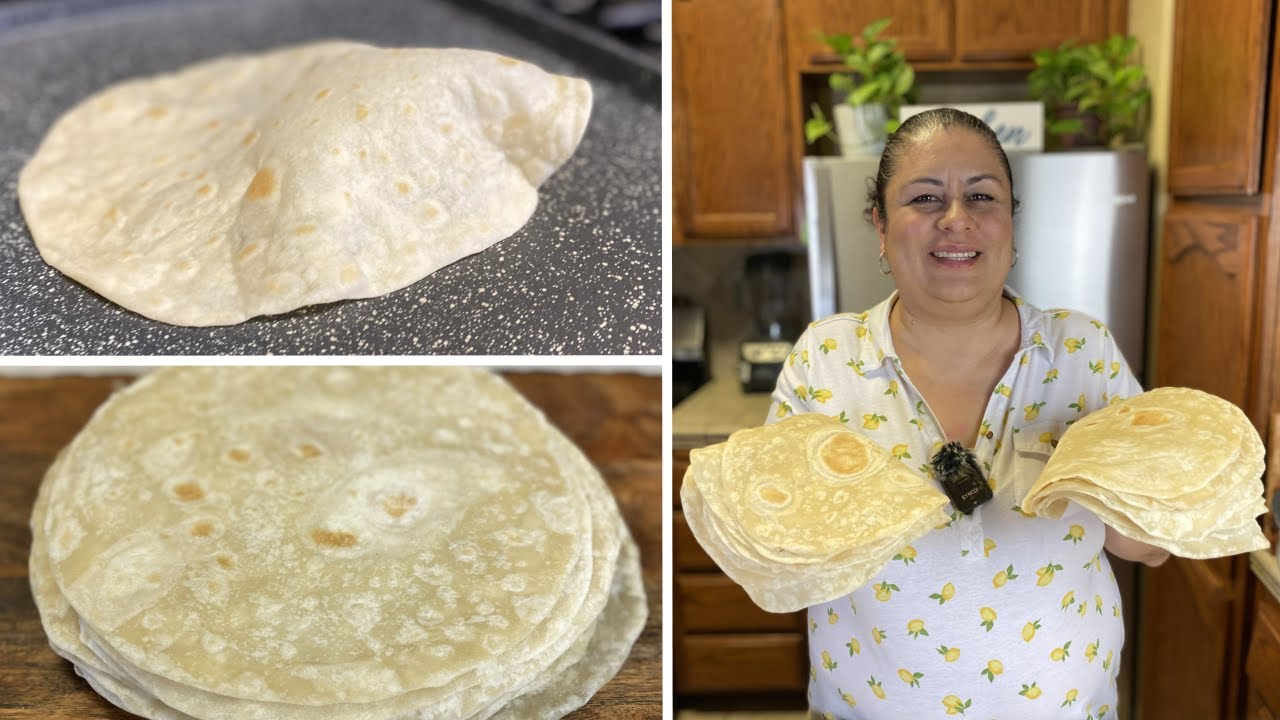 TORTILLAS DE HARINA    TE EXPLICO PASO A PASO PARA QUE TE SALGAN Y QUEDEN SUAVES