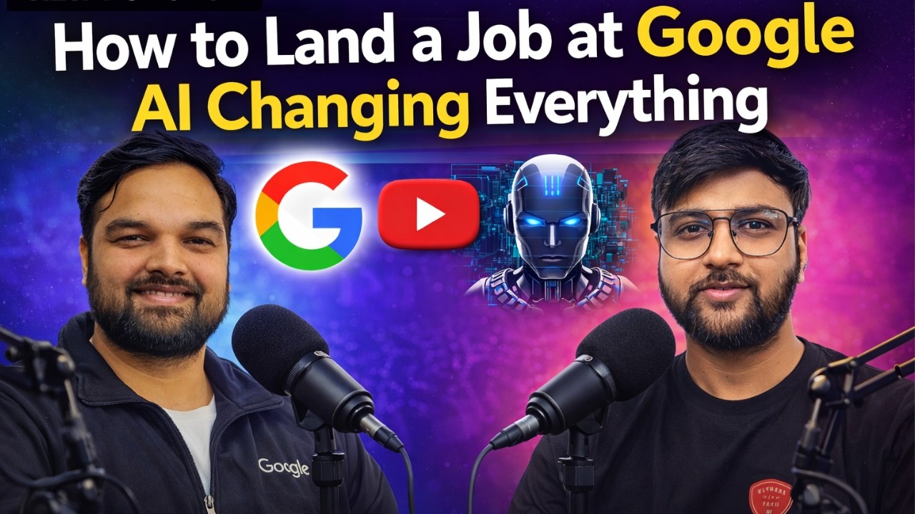 Want to Work at Google? | Google Technical Manager Reveals Hiring Secrets & AI’s Impact on Tech Jobs
