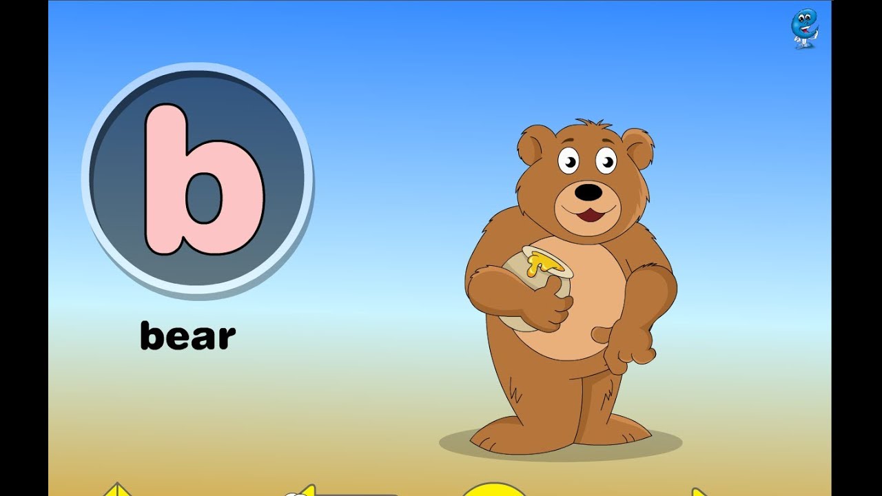 ABC Fun - Learn letters of the Alphabet Song with Animal Sounds, Music and Action