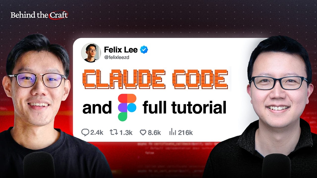 Как проектировать и программировать с помощью Claude Code и Figma MCP за 50 минут | Феликс Ли