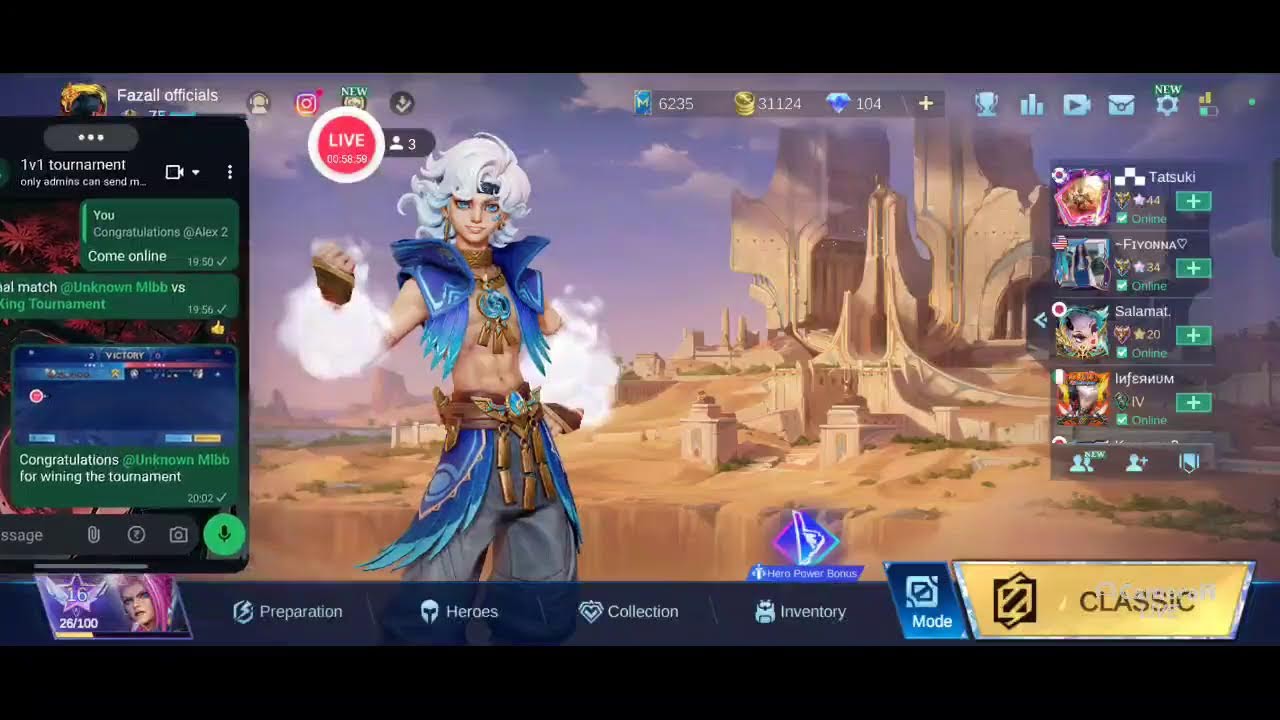 the grand battle of 1v1 tournament