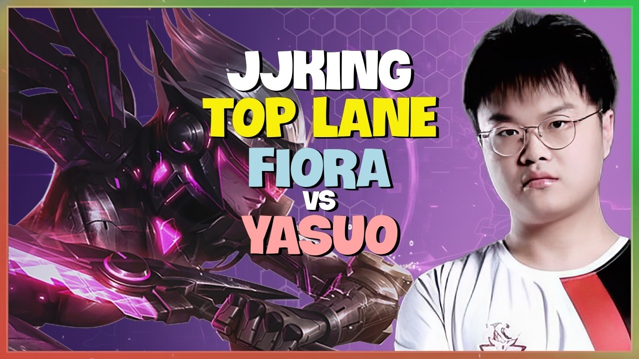 Rank 1 Fiora : When JJking Meets Yasuo In This DEVASTATING Challenger Match