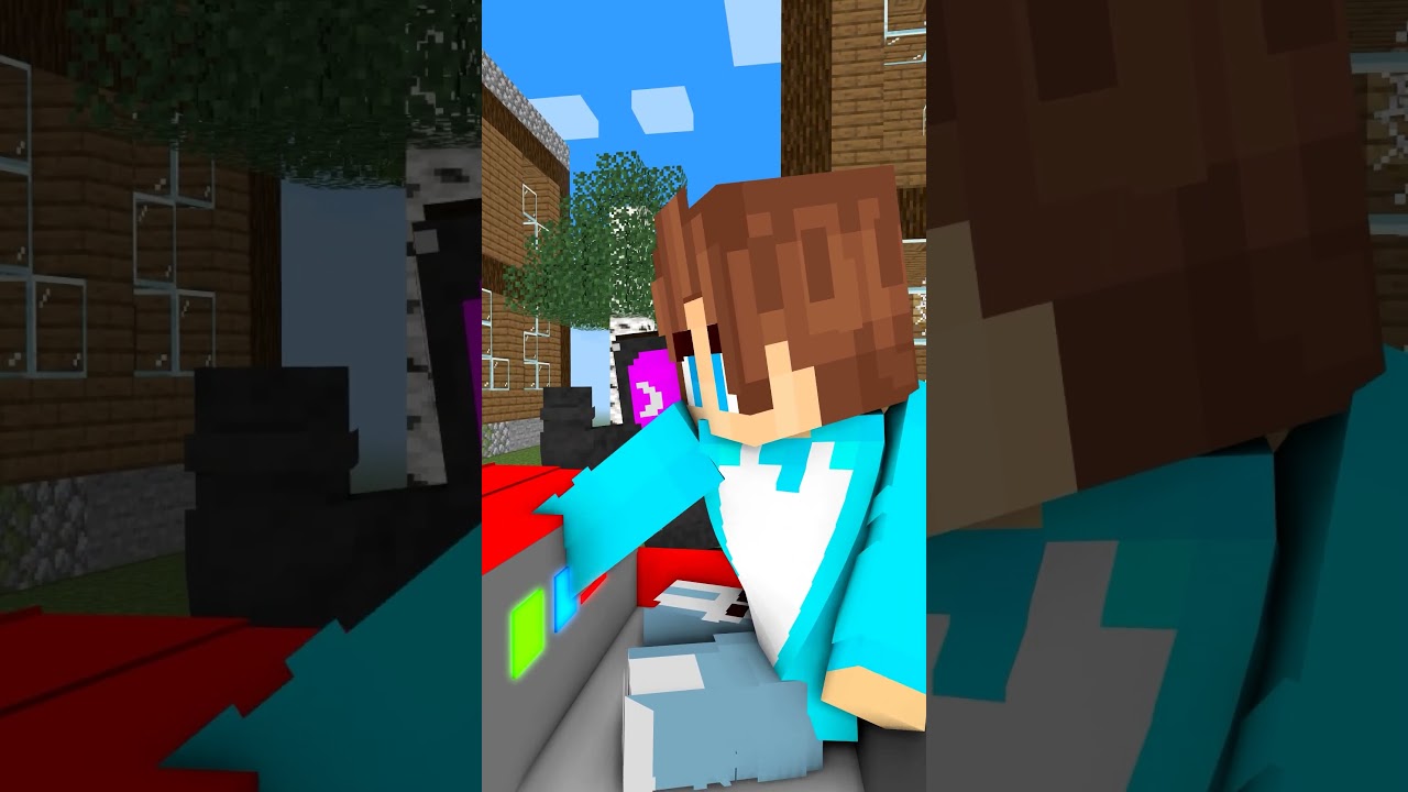 ПОДСТАВА С ТВ ВУМЕН В МАЙНКРАФТ! КРАСЯ TV WOMAN MINECRAFT #minecraft #майнкрафт #animation #shorts