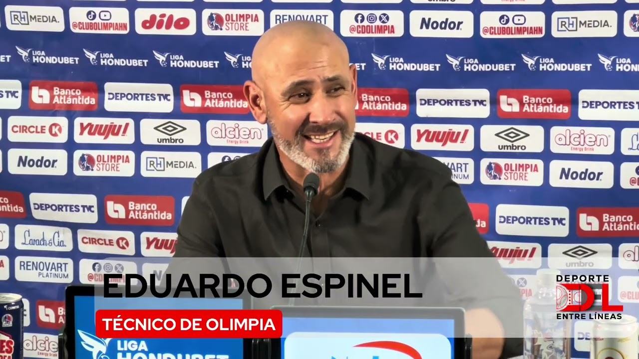 🗣️🎙️EDUARDO ESPINEL TÉCNICO DE OLIMPIA 🦁