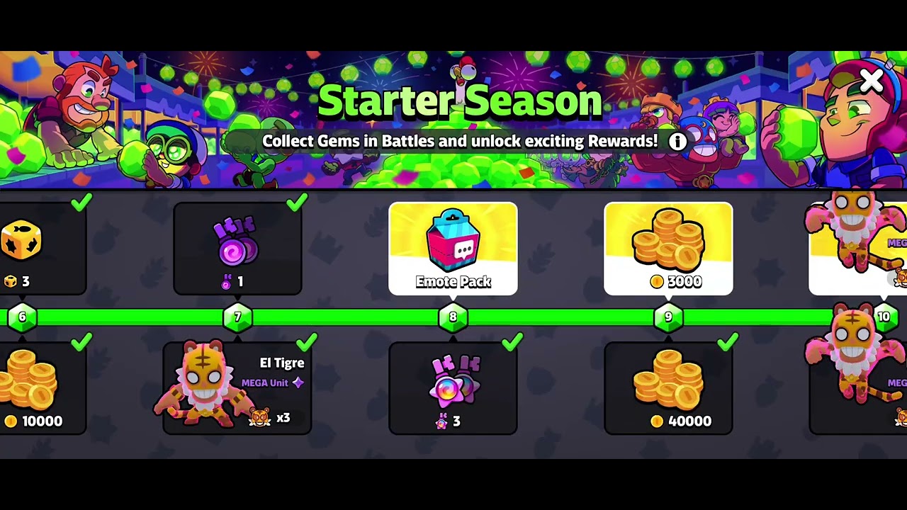 Unlocking All Super Pass Rewards In Squad Busters 🔥😍 #squadbusters #supercell