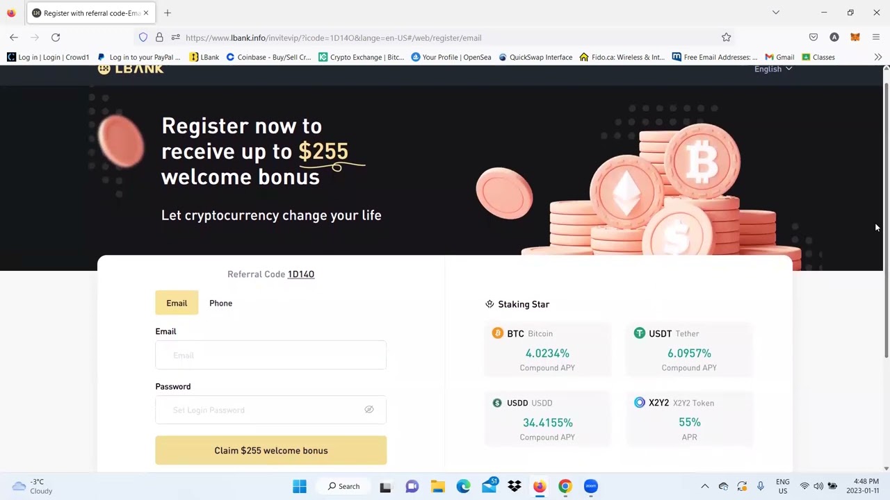 Create LBank Account
