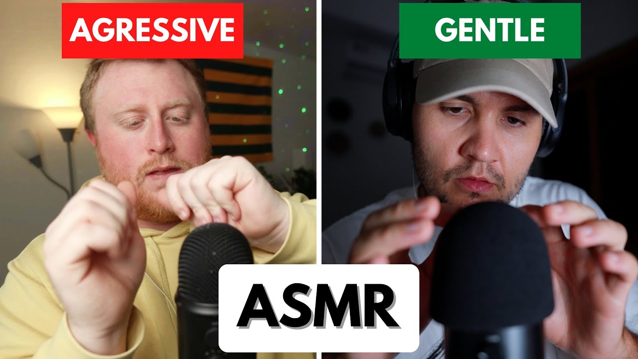 ASMR AGRESSIVE vs. GENTLE | with ‪@PleasantASMR‬