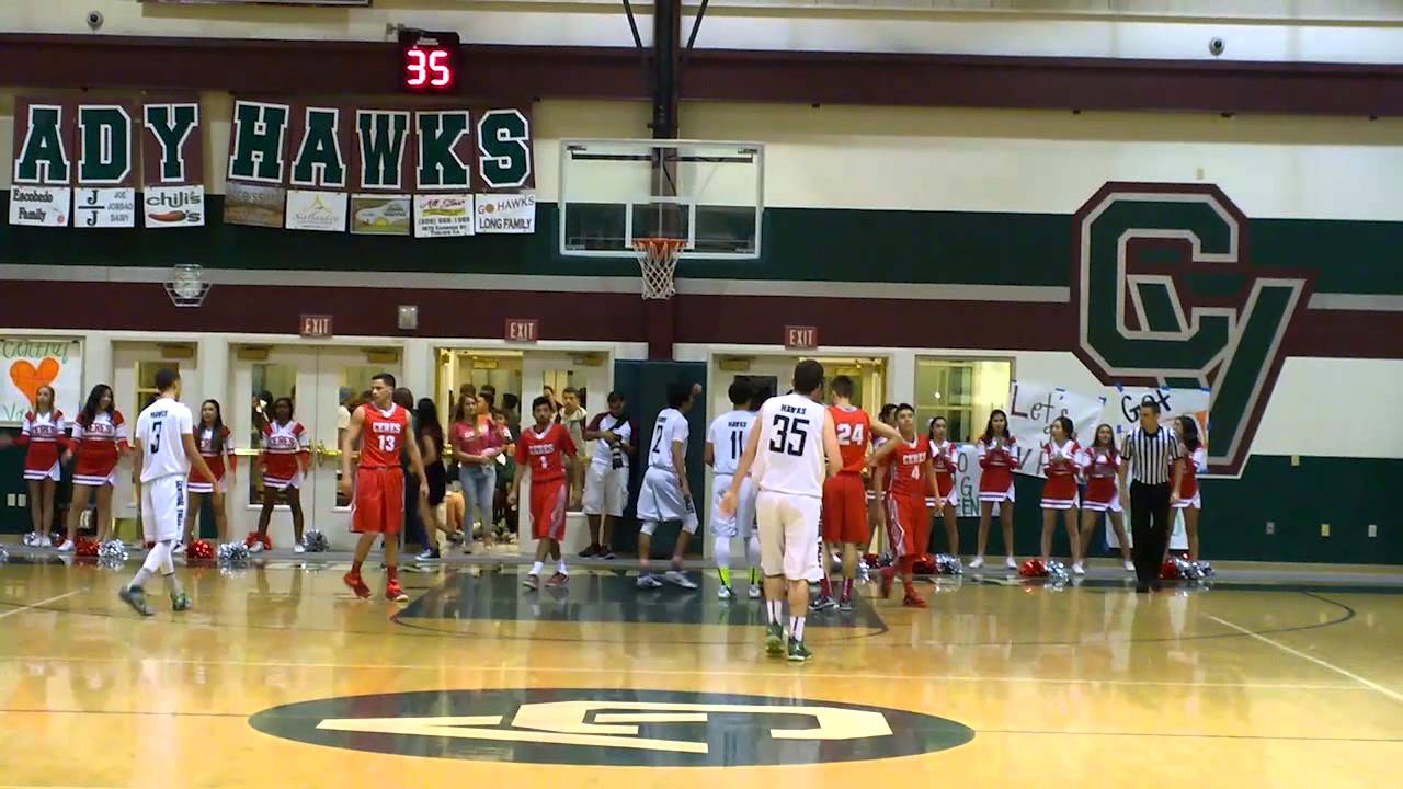 Central Valley-Ceres High Boys Basketball 2/13/15