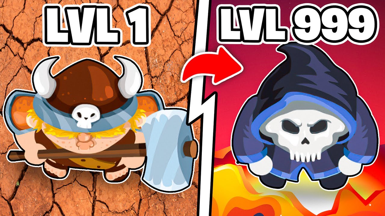 Becoming MAX LEVEL In MiniGiants.io (100% GAME COMPLETION)