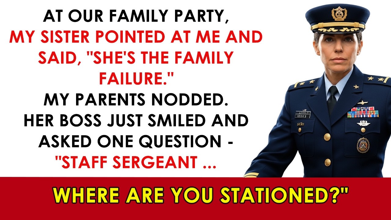 My Sister Called Me “The Family Failure” at Our Party — Her Boss Smiled and Exposed the Truth