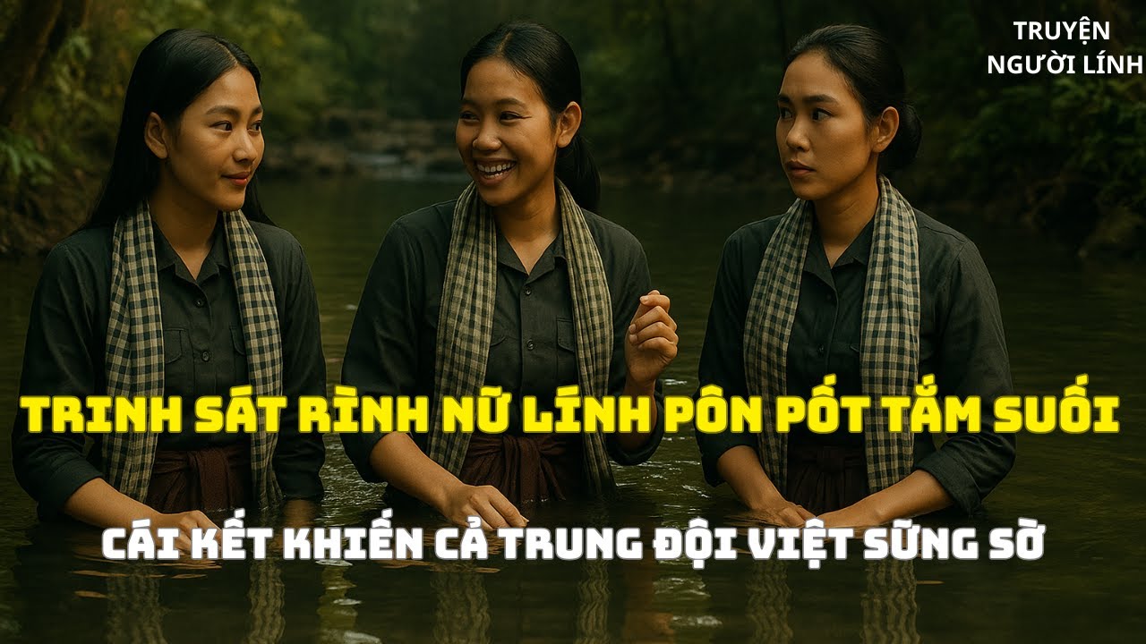 Trinh Sát Rình Nữ Lính Pôn Pốt Tắm Suối –Cái Kết Khiến Cả Trung Đội Việt Sững Sờ|Lính Thời Chiến