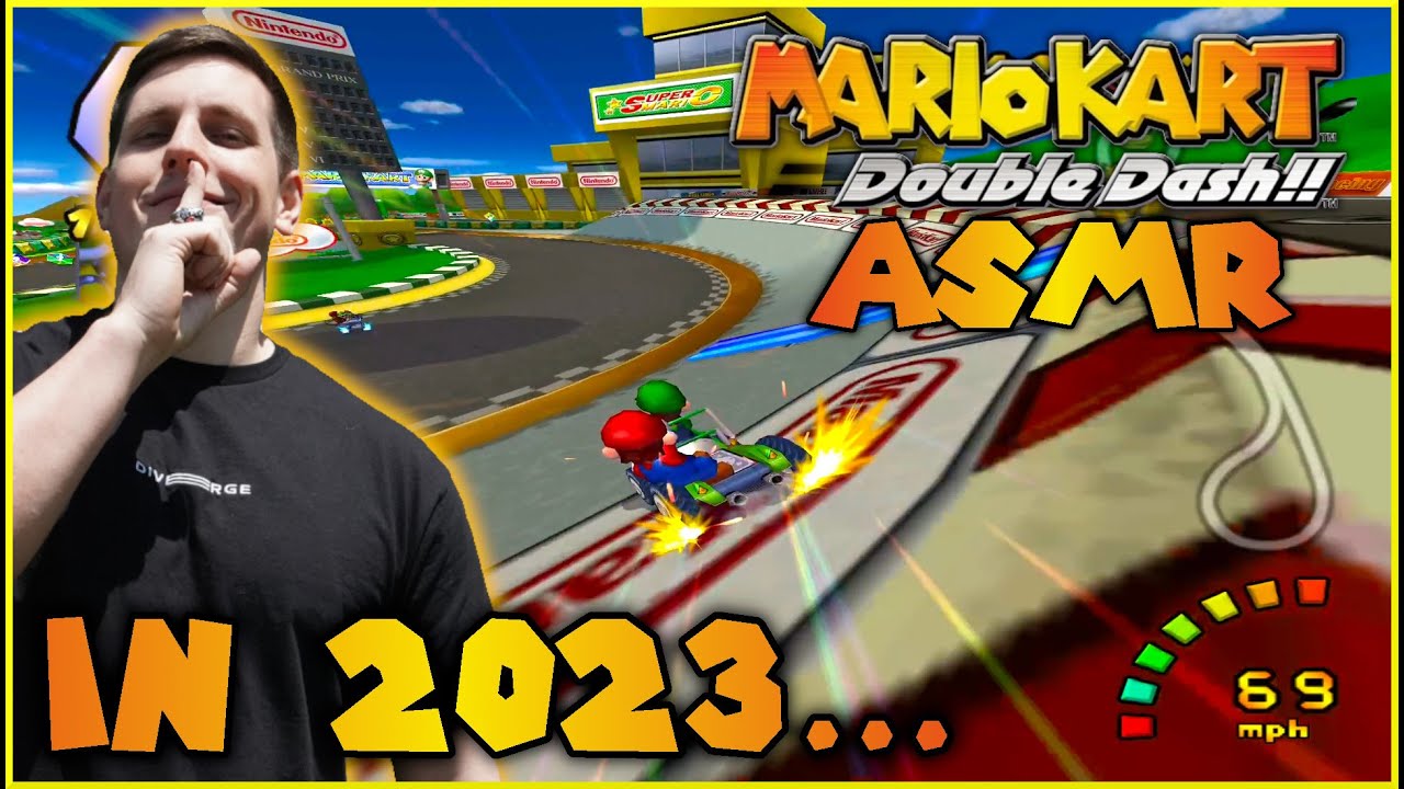 (ASMR Gaming) I Played Mario Kart Double Dash In 2023!