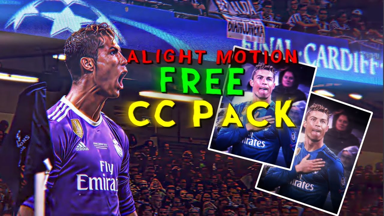 Alight Motion FREE CC Pack For Football Edits!!!