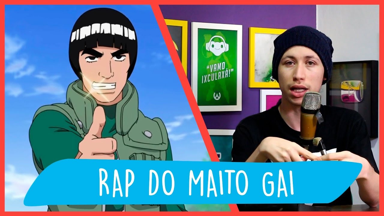 REACT Rap do Maito Gai (Naruto) - O NINJA MAIS FORTE | NERD HITS (7 Minutoz)