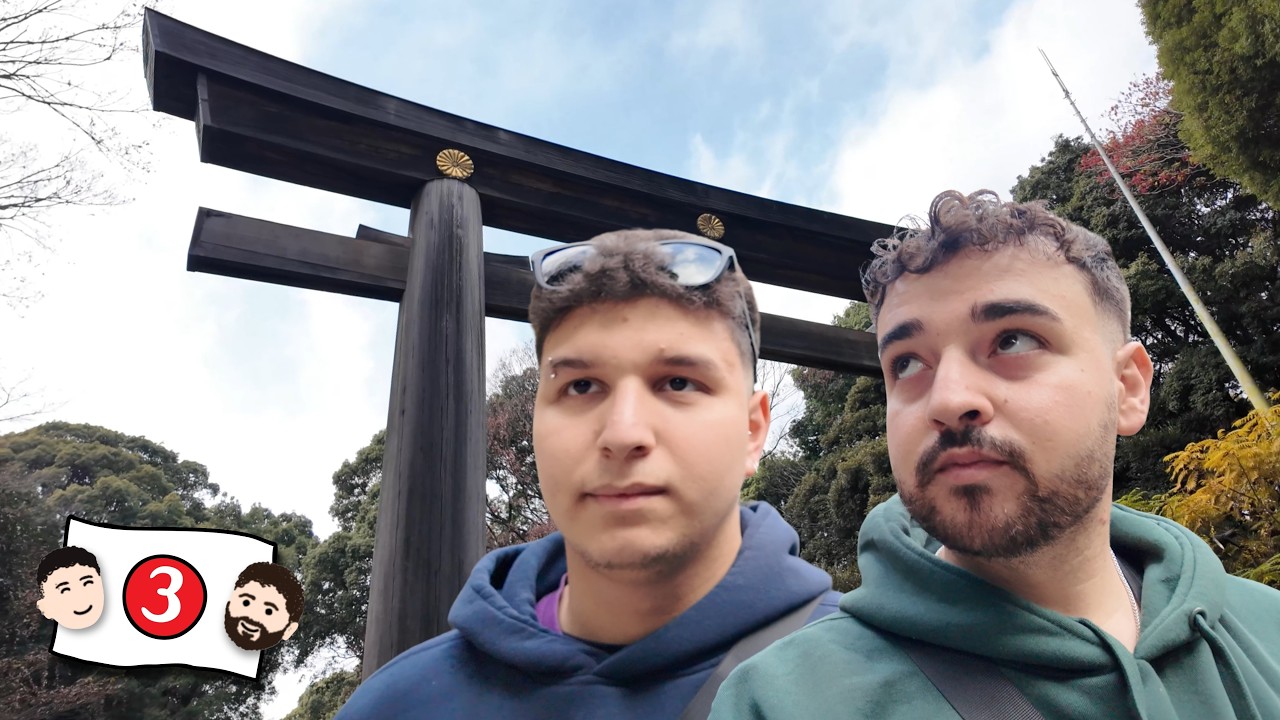 Visitamos el santuario Meiji y exploramos Harajuku (vimos un capibara) ✨ | Vlog 3 Japón 🇯🇵