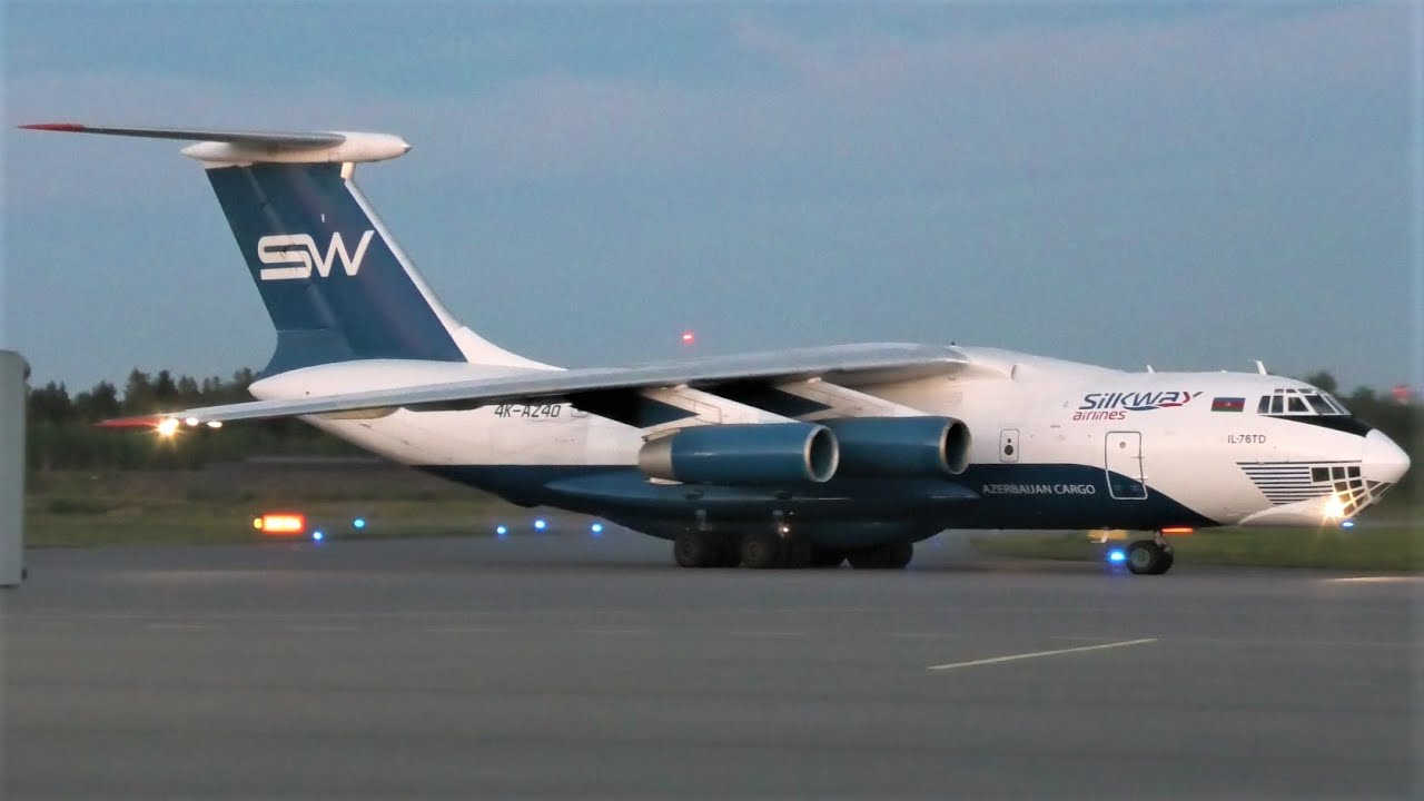 Silk Way Airlines Ilyushin Il-76TD 4K-AZ40 at Tampere-Pirkkala