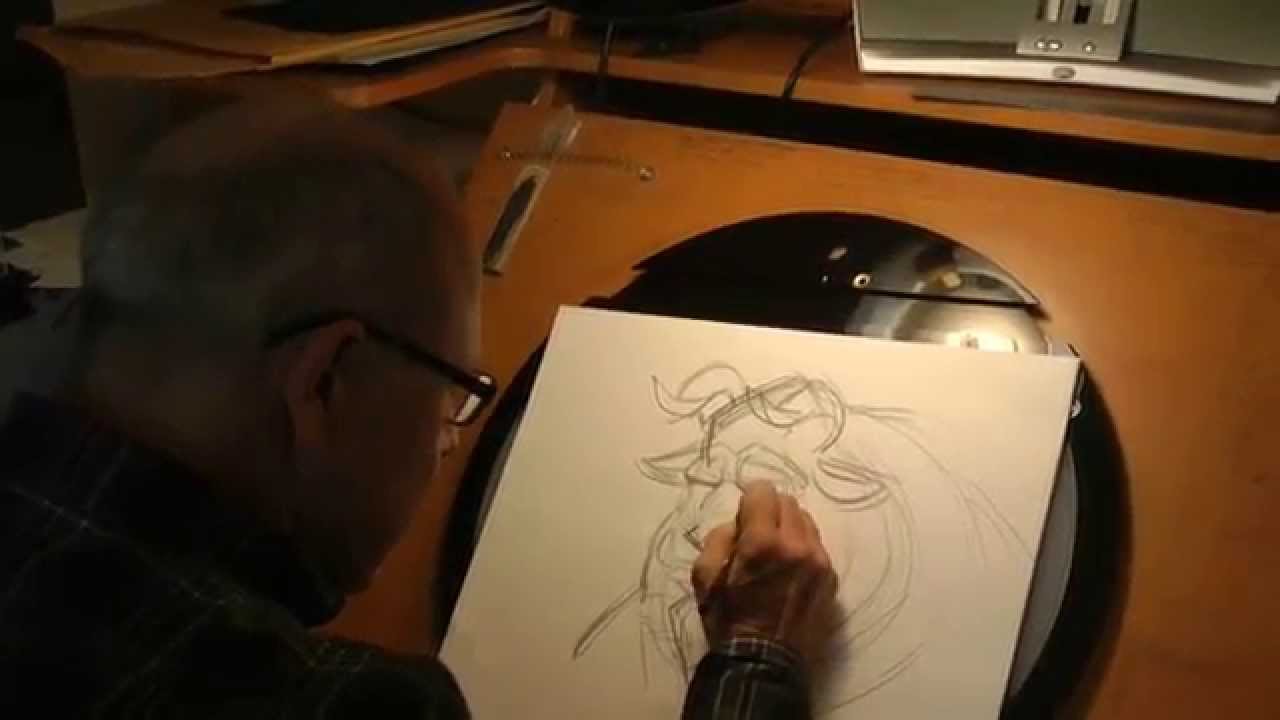 Glen Keane Draws The Beast