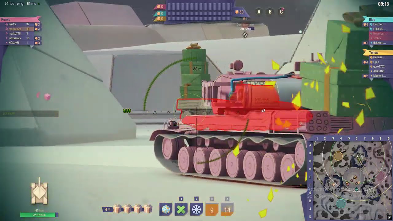 Winter Raid Assault Top 1/3 (DRG WoT Gameplay) World of Tanks